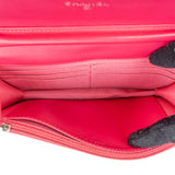 Chanel Quilted Patent Leather Wallet on Chain Crossbody Bag