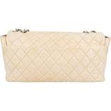 Chanel Quilted Lambskin Maxi Single Flap Crossbody Bag