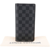 Louis Vuitton Monogram Damier Graphite Brazza Long Wallet