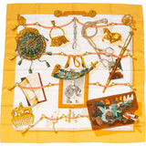 Hermès Mémoire d'Hermès Silk Carre 90 Scarf Tuch