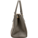Prada Green Saffiano Leather Galleria Handbag