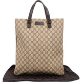 Gucci Monogram GG Supreme Canvas Tote Handbag
