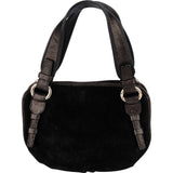Celine Suede Glitter Leather Bittersweet Small Handbag