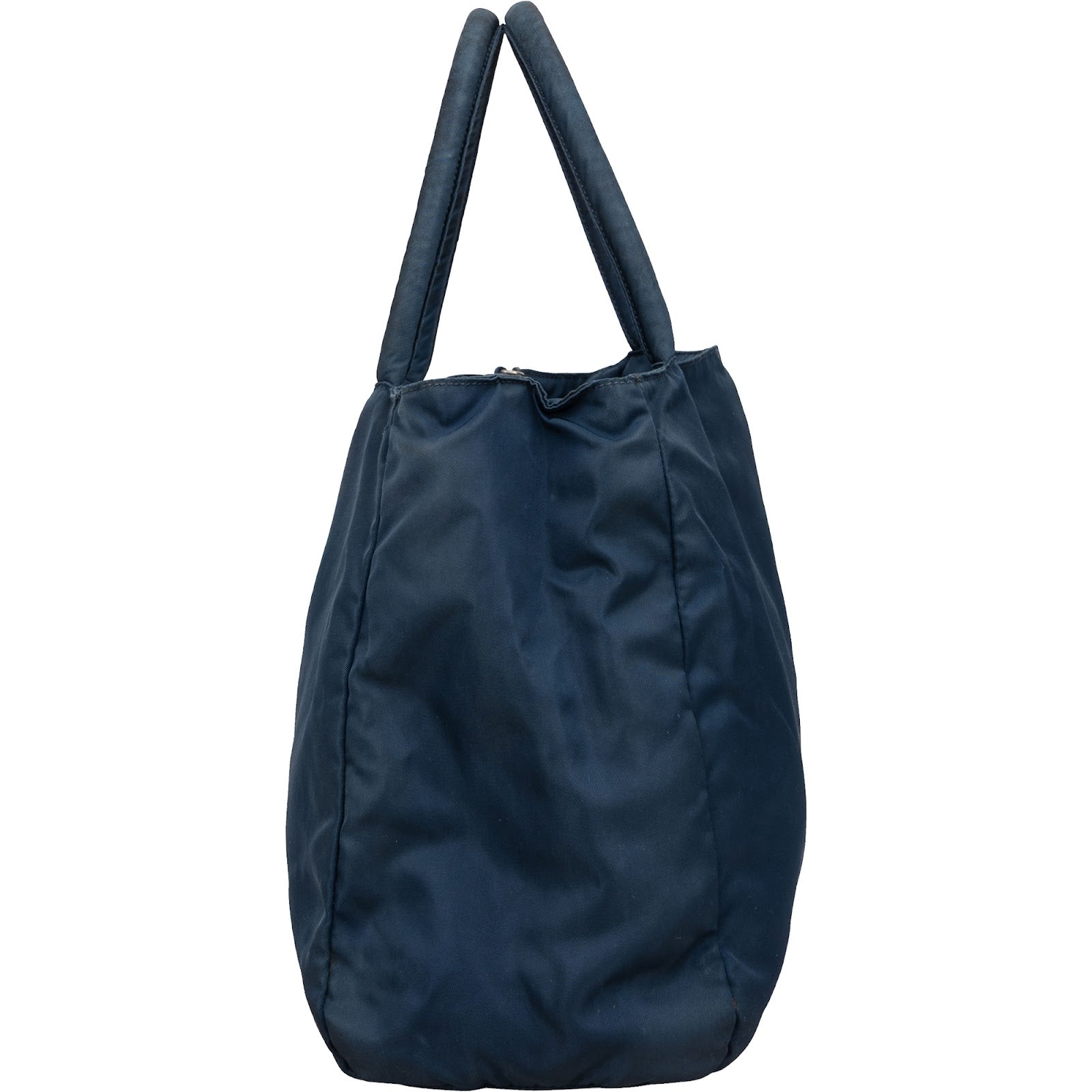 [🔄️B09 / F19] Prada Navy Nylon Tessuto Tote Handbag - vintageandkickz
