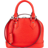 Louis Vuitton Red Epi Leather Alma BB Handbag