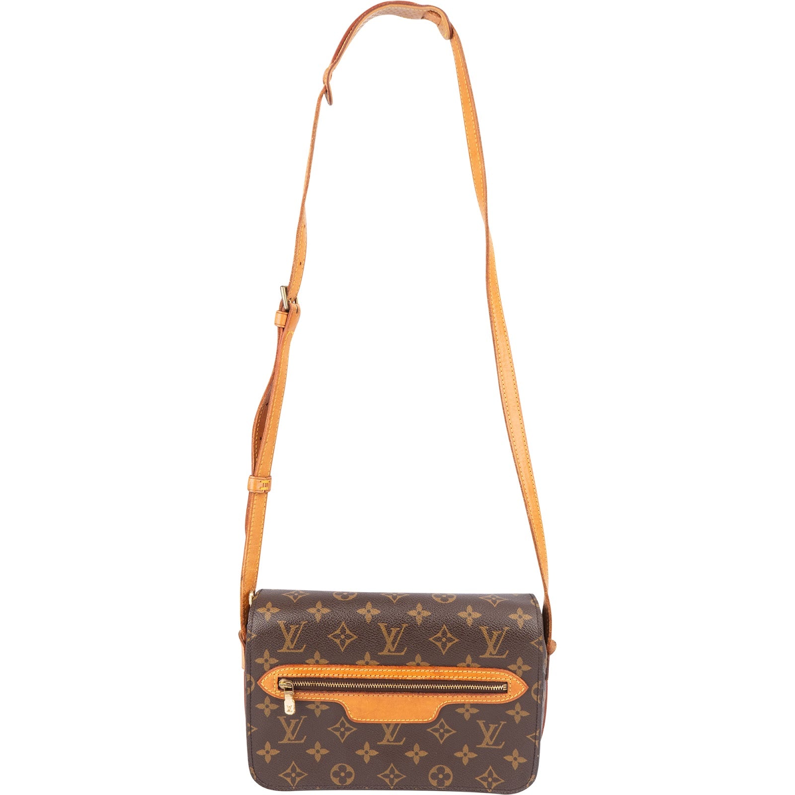 [🔄️B06 / F63] Louis Vuitton Monogram Canvas Saint Germain PM Crossbody Bag - vintageandkickz