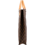 Louis Vuitton Monogram Canvas Sac Plat Handbag
