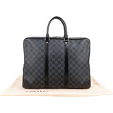 Louis Vuitton Monogram Damier Graphite Canvas Porte-Documents Voyage Handbag