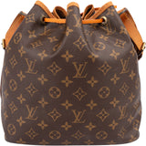 Louis Vuitton Monogram Canvas Sac Noé Petit Shoulder Bag