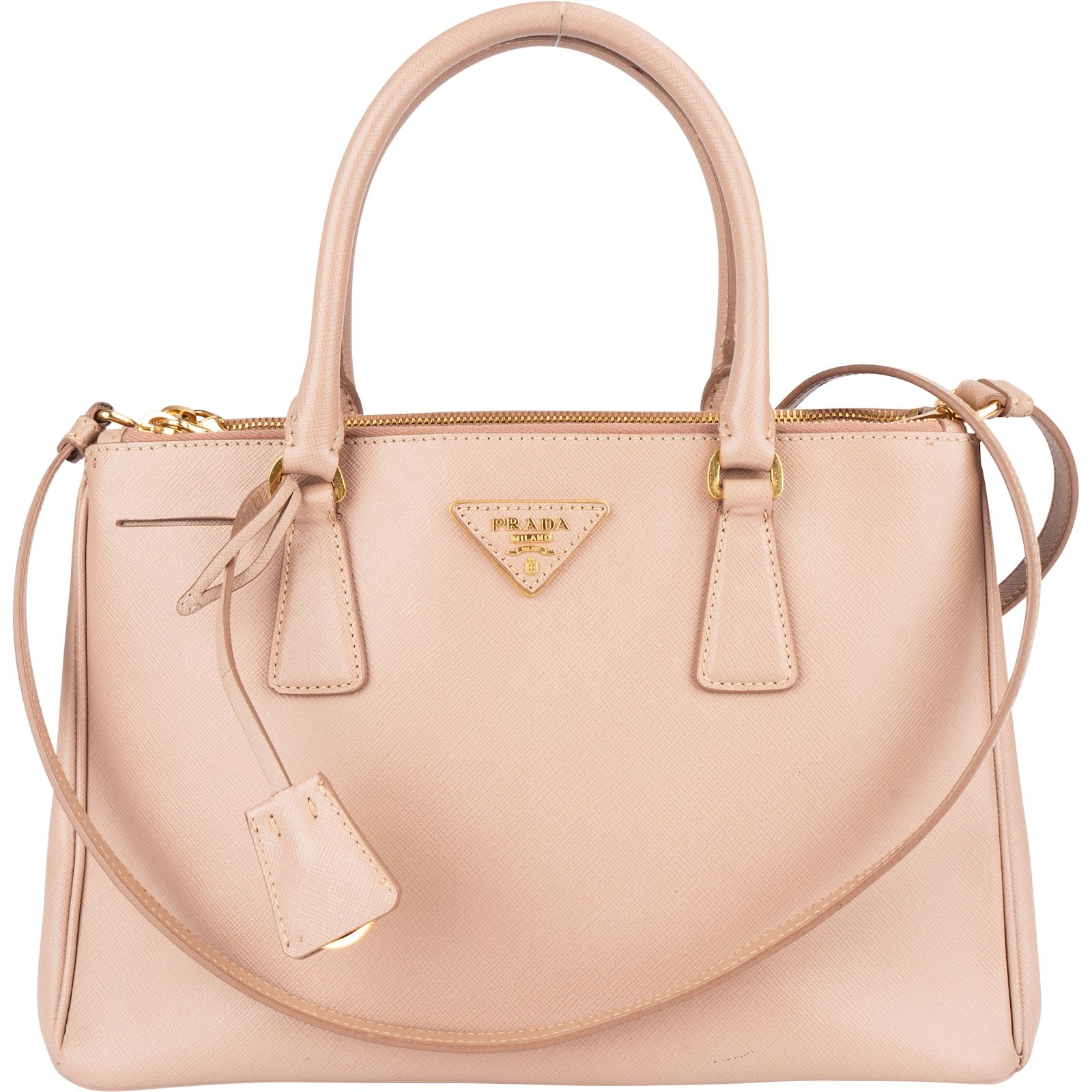 Prada Saffiano Leather Galleria Handbag - vintageandkickz