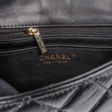 Chanel Quilted Leather Medium Double Flap Crossbody Bag