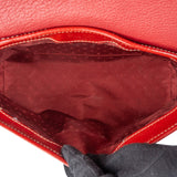 Louis Vuitton Red Leather Suhali L'Essentiel Shoulder Bag