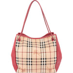 [🔄️B23 / F59] Burberry Haymarket Check Bucket Tote Shoulder Bag - vintageandkickz