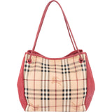 [🔄️B23 / F59] Burberry Haymarket Check Bucket Tote Shoulder Bag - vintageandkickz