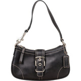 Coach Leather Soho Buckle Pochette Handbag