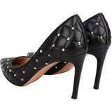 Valentino Black Quilted Leather Rockstud Pumps (35,5)