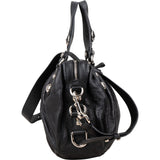 Gucci Black Guccissima Leather Icon Bit Handbag