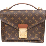 Louis Vuitton Monogram Canvas Monceau Handbag
