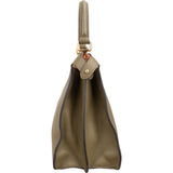 Fendi Olive Green Leather Medium Peekaboo Handbag