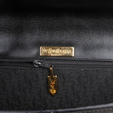 Yves Saint Laurent Calfskin Vintage Sun Medallion Envelope Flap Shoulder Bag