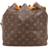Louis Vuitton Monogram Canvas Sac Noé Petit Shoulder Bag