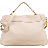 Miu Miu Smooth Leather Turnlock Satchel Handbag