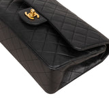 Chanel Quilted Lambskin 24K Gold Medium Double Flap Shoulder Bag