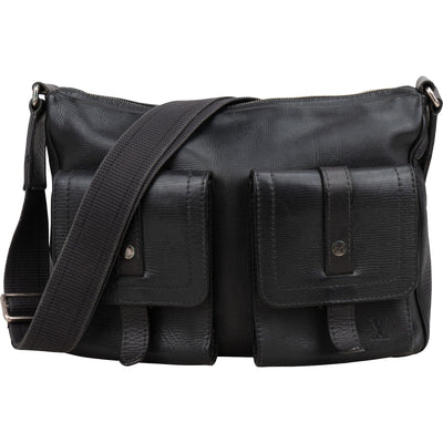 Louis Vuitton Utah Leather Wichita Crossbody Bag