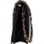 [🔄️B21 / F05] Chanel Quilted Lambskin Medium Single Flap Crossbody Bag - vintageandkickz