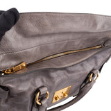 Miu Miu Vitello Lux Bow City Satchel Handbag