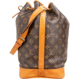 Louis Vuitton Monogram Canvas Sac Noé Grande Shoulder Bag