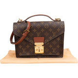 Louis Vuitton Monogram Canvas Pochette Monceau Handbag