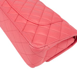 Chanel Quilted Lambskin Gold Medium Double Flap Shoulder Bag