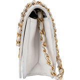 Chanel Quilted Lambskin 24K Gold Mini Crossbody Bag