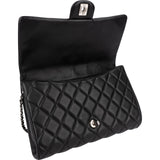 Chanel Quilted Lambskin Palladium Single Flap Shoulder Bag