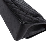 Chanel Quilted Caviar Leather Jumbo Double Flap Crossbody Bag