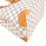 Louis Vuitton Monogram Damier Azur Canvas Hamstead MM Shoulder Bag