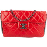 Chanel Quilted Calfskin Timeless Single Flap Crossbody Bag