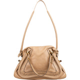 Chloé Grained Calfskin Paraty Shoulder Handbag