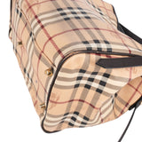 Burberry Haymarket Check Tote Shoulder Bag