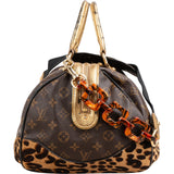 Louis Vuitton x Stephen Sprouse Limited Monogram Leopard Animal Hair GM Handbag