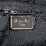 Christian Dior Turquoise Quilted Cannage Nylon Small Lady Dior Handbag