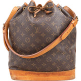 Louis Vuitton Monogram Canvas Sac Noé Grande Shoulder Bag