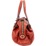 Loewe Orange Red Napa Aire Handbag