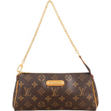 Louis Vuitton Monogram Canvas Eva Pochette Accessoires Shoulder Bag