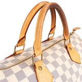 Louis Vuitton Monogram Damier Azur Speedy 30 Handbag