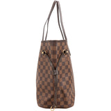 Louis Vuitton Monogram Damier Ebene Neverfull MM Shoulder Bag