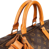 Louis Vuitton Monogram Canvas Keepall 50 Travel Bag