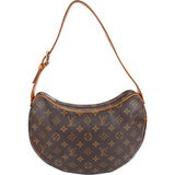 Louis Vuitton Canvas Monogram Croissant MM Shoulder Bag