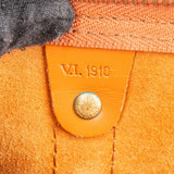 Louis Vuitton Orange Epi Leather Keepall 45 Travel Bag